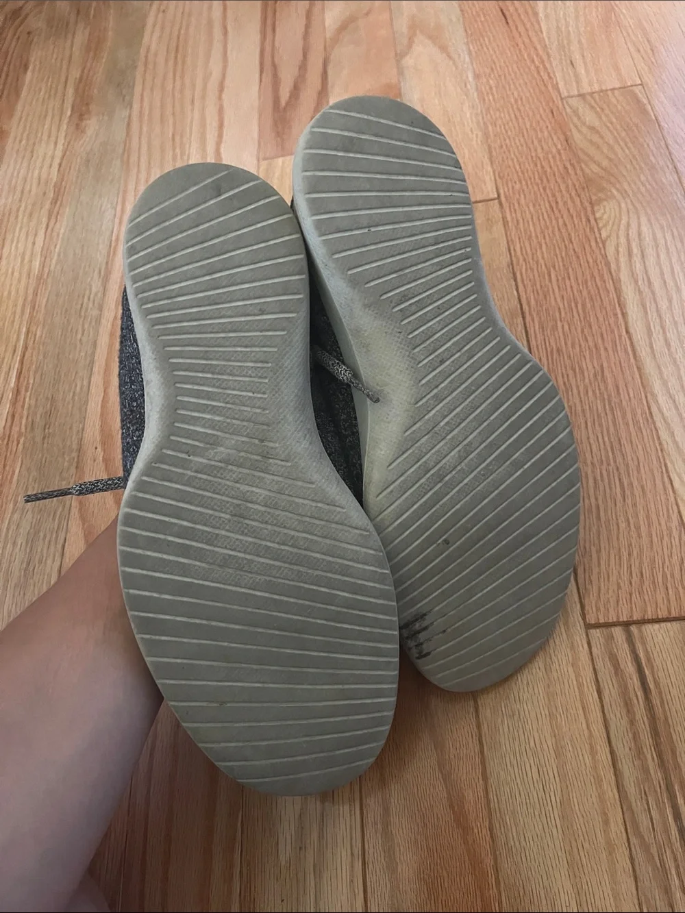 allbirds Heather Gray Knit Women's Sneakers